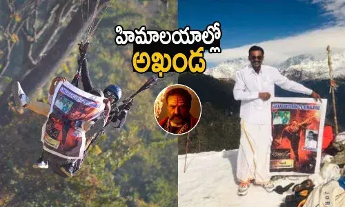 హిమాలయాల్లో అఖండ ఎపిక్ యాక్షన్!