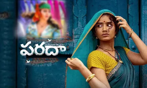A star heroine under the guise of Paradha?