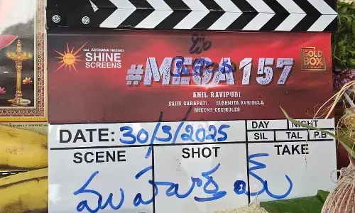 చిరంజీవి-అనిల్‌ చిత్రం ప్రారంభం!