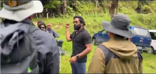 ‘Kannappa‘ action making video ‘Kannappa‘ action making video