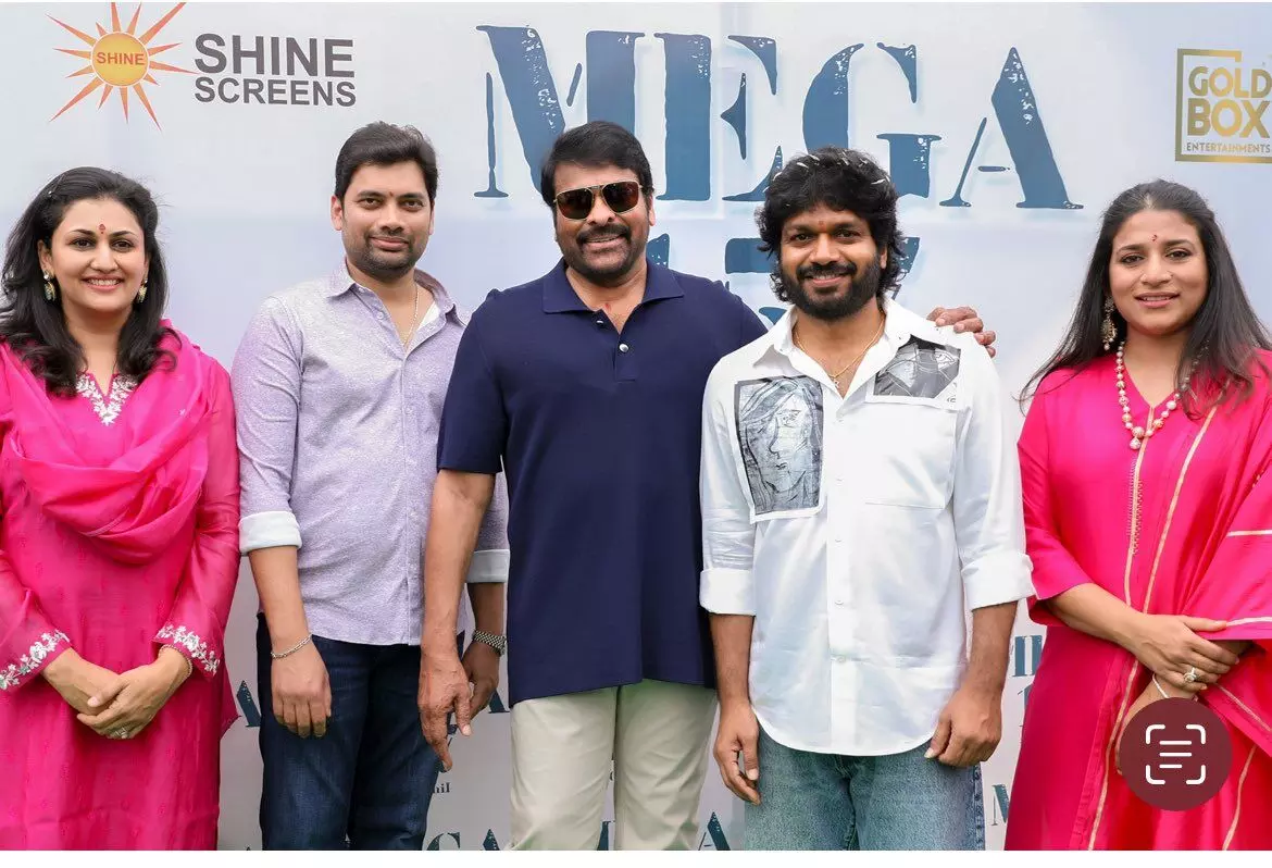 చిరు-అనిల్ మూవీ పట్టాలెక్కనుంది! చిరు-అనిల్ మూవీ పట్టాలెక్కనుంది!