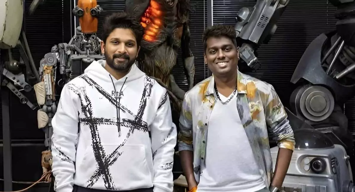 Is the Allu - Atlee combo movie just released? Is the Allu - Atlee combo movie just released?