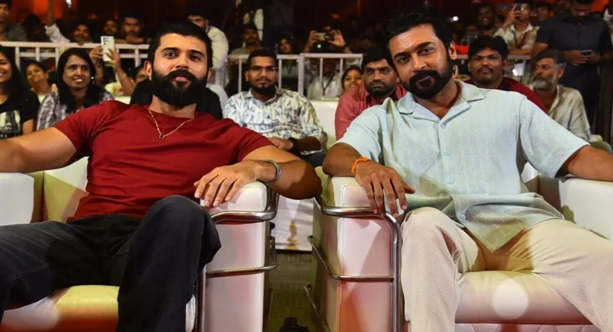 ‘రెట్రో’ హీరో సినిమాలో రౌడీ హీరో? ‘రెట్రో’ హీరో సినిమాలో రౌడీ హీరో?
