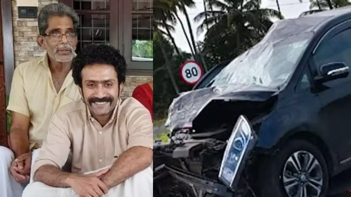 దసరా విలన్ కు రోడ్డు ప్రమాదం దసరా విలన్ కు రోడ్డు ప్రమాదం