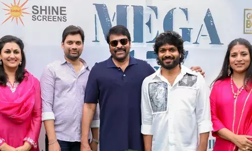 సెకండ్ షెడ్యూల్ లో మెగా 157!