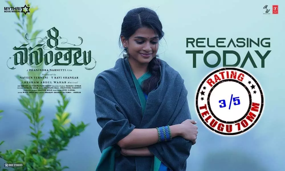 8 వసంతాలు సినిమా రివ్యూ 8 వసంతాలు సినిమా రివ్యూ