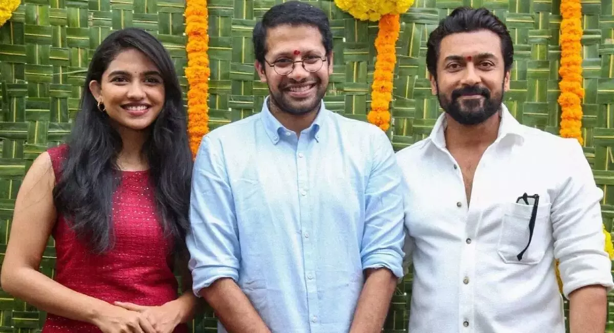 సూర్య - వెంకీ అట్లూరి చిత్రానికి టైటిల్ ఇదేనా? సూర్య - వెంకీ అట్లూరి చిత్రానికి టైటిల్ ఇదేనా?