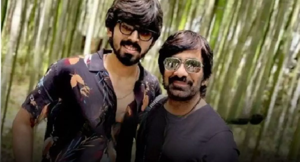 రవితేజ తమ్ముడి కొడుకు సినిమాకి సూపర్ టైటిల్ ! రవితేజ తమ్ముడి కొడుకు సినిమాకి సూపర్ టైటిల్ !