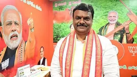 పీవీఎన్ మాధవ్ బీజేపీ రాష్ట్ర అధ్యక్షుడిగా బాధ్యతల స్వీకరణ పీవీఎన్ మాధవ్ బీజేపీ రాష్ట్ర అధ్యక్షుడిగా బాధ్యతల స్వీకరణ