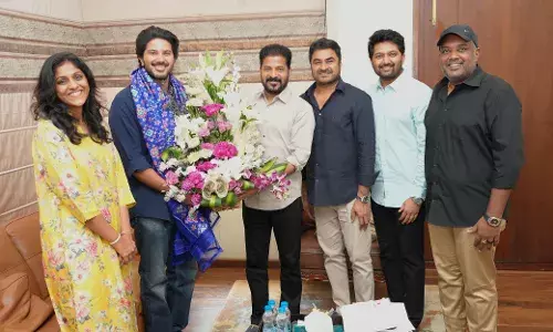 ముఖ్యమంత్రిని కలుసుకున్న దుల్కర్