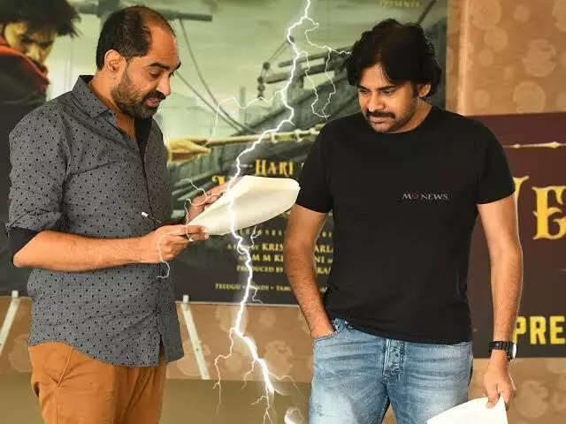 Pawan expressed his gratitude to Krish Pawan expressed his gratitude to Krish