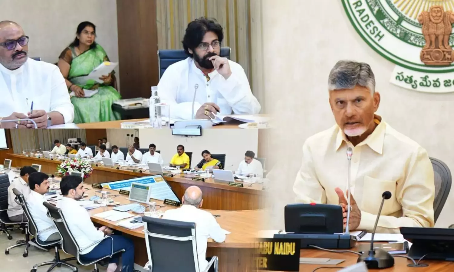 ఆంధ్రప్రదేశ్ మంత్రివర్గ కీలక నిర్ణయాలు: 12 అంశాలకు ఆమోదం ఆంధ్రప్రదేశ్ మంత్రివర్గ కీలక నిర్ణయాలు: 12 అంశాలకు ఆమోదం