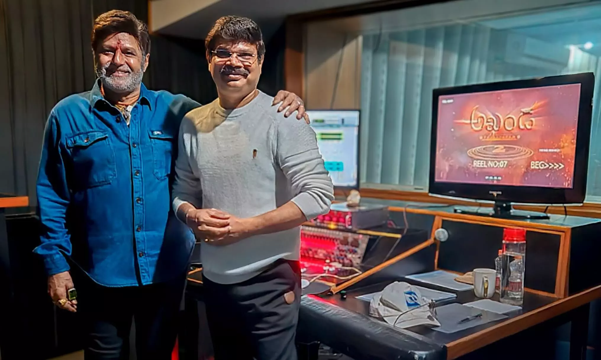 అఖండ 2 డబ్బింగ్ కంప్లీటెడ్! అఖండ 2 డబ్బింగ్ కంప్లీటెడ్!