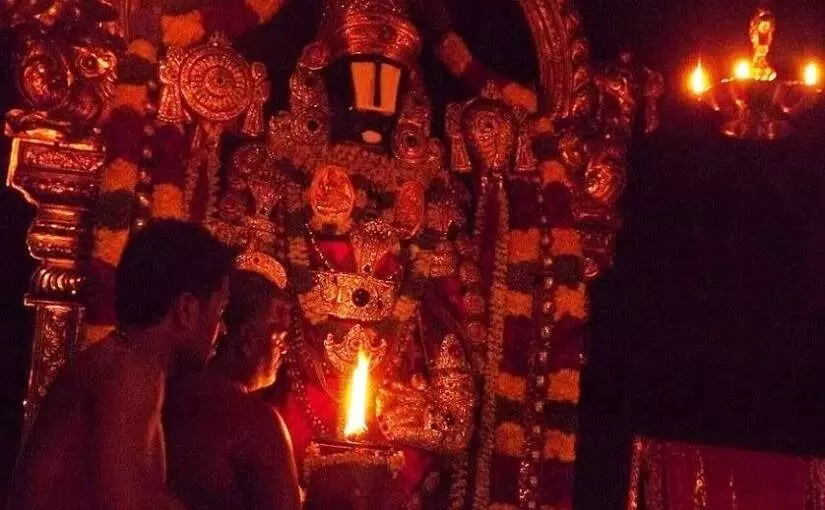 శ్రీవారికి అతి పెద్ద బంగారపు కానుక శ్రీవారికి అతి పెద్ద బంగారపు కానుక