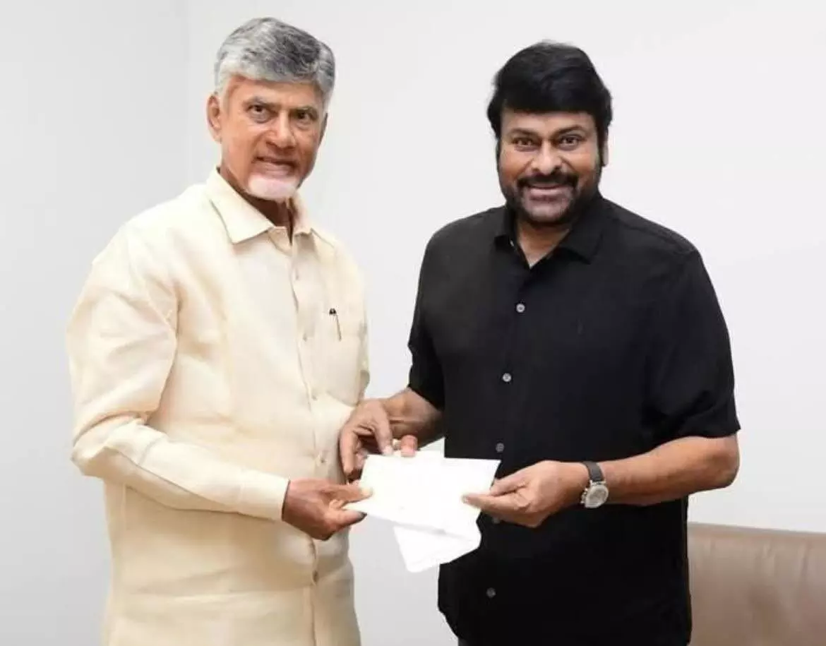 మరోసారి మెగాస్టార్ ఔదార్యం మరోసారి మెగాస్టార్ ఔదార్యం