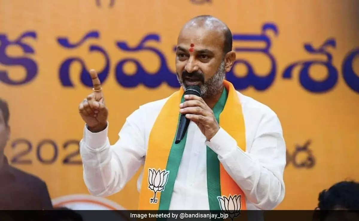 Bandi Sanjays counter to Congress criticism Bandi Sanjays counter to Congress criticism