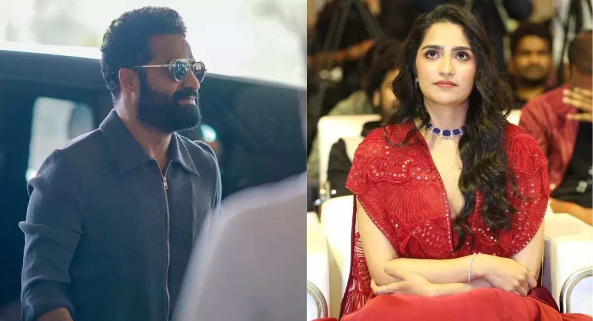 NTR is pairing up with her NTR is pairing up with her