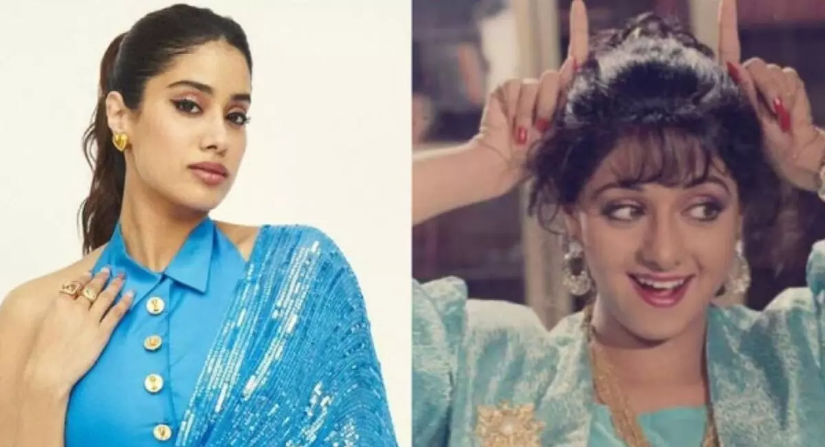 తల్లి సూపర్ హిట్ మూవీ రీమేక్ లో జాన్వీ? తల్లి సూపర్ హిట్ మూవీ రీమేక్ లో జాన్వీ?