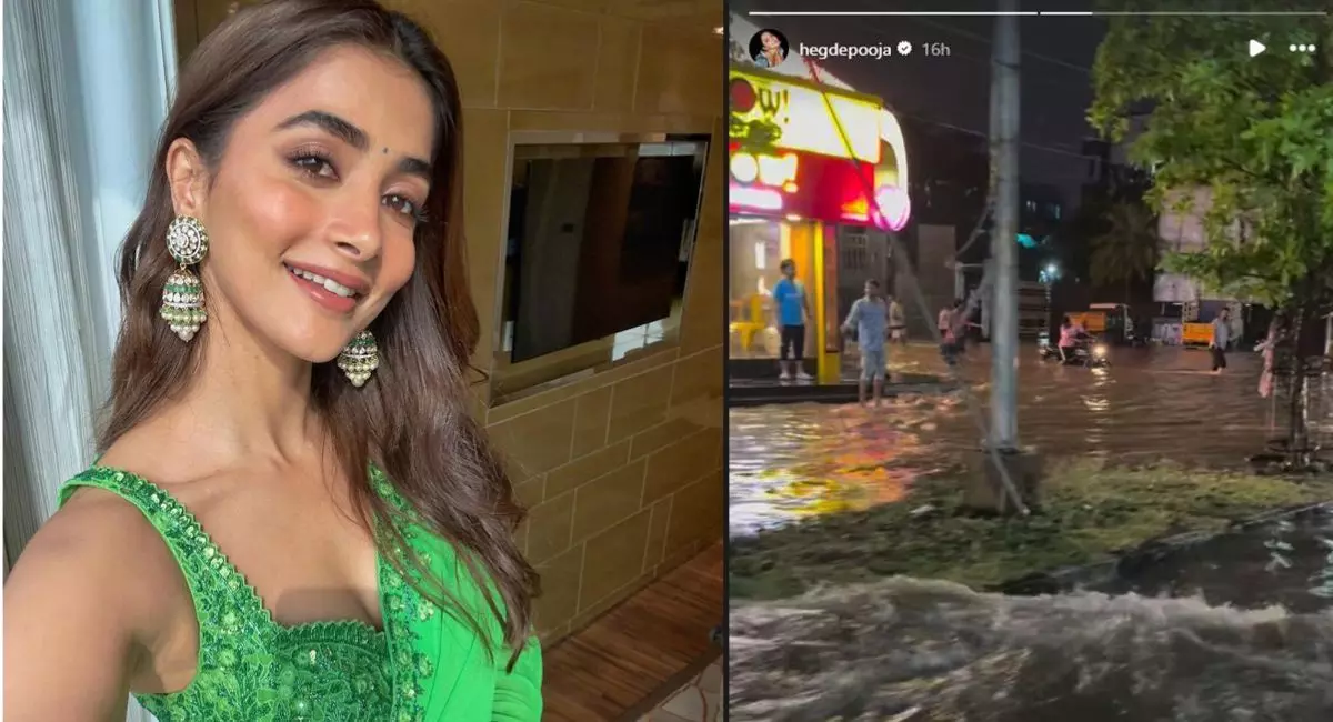 చెన్నైలో పూజా హెగ్డే ‘పడవ ప్రయాణం’ చెన్నైలో పూజా హెగ్డే ‘పడవ ప్రయాణం’