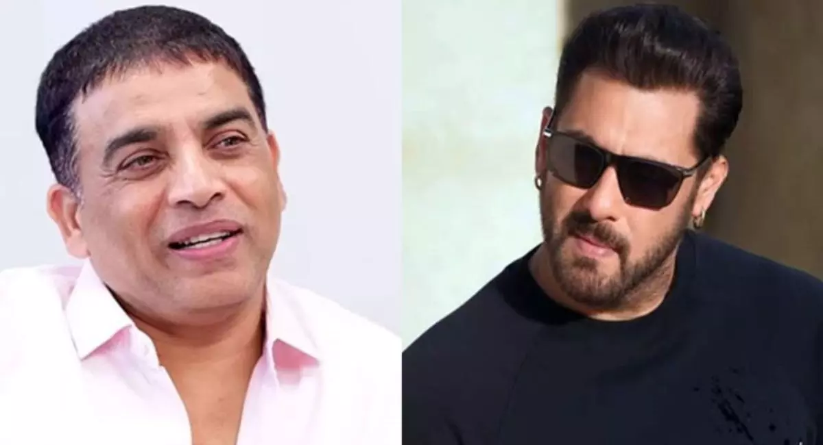 సల్మాన్ ఖాన్తో దిల్ రాజు మాస్టర్ ప్లాన్! సల్మాన్ ఖాన్తో దిల్ రాజు మాస్టర్ ప్లాన్!